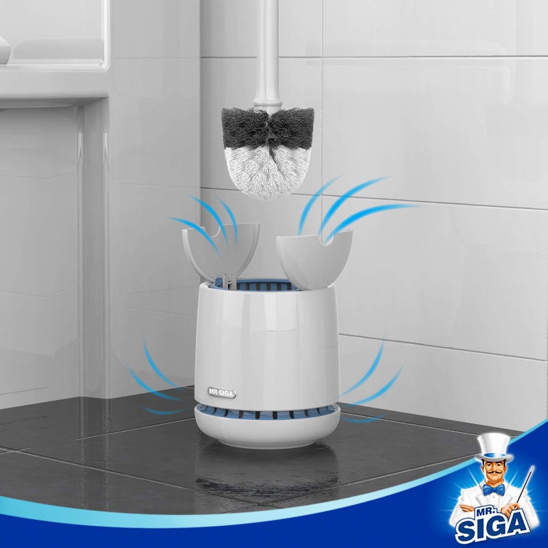 Mr Siga MR.SIGA Premium Toilet Bowl Brush Replacement Head  2 Pack - Image 5